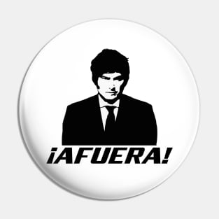 Javier Milei Afuera Pin