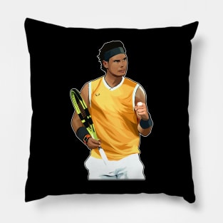 Rafael RF Nadal React Scores Pillow