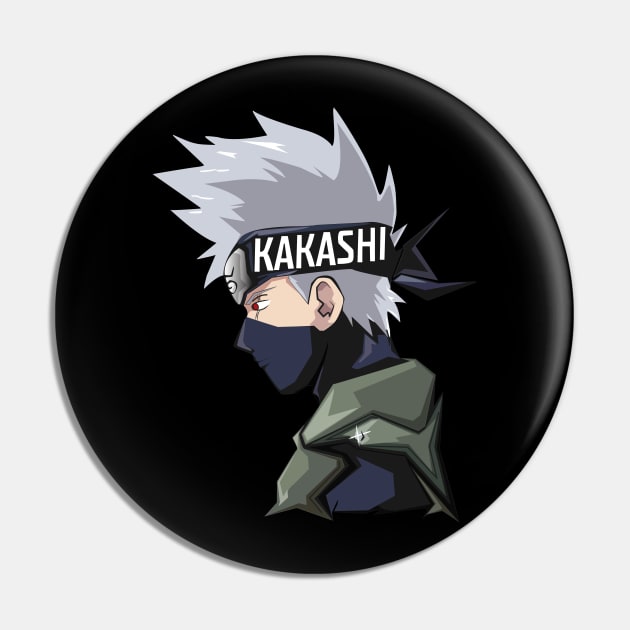 Kakashi anime Fanart Pin by Planet of Tees