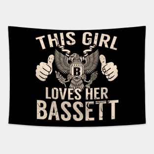 BASSETT Tapestry