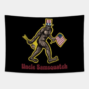 Uncle Samsquatch Tapestry