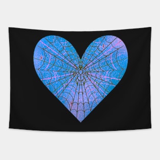 Spider Web Heart V40 Tapestry