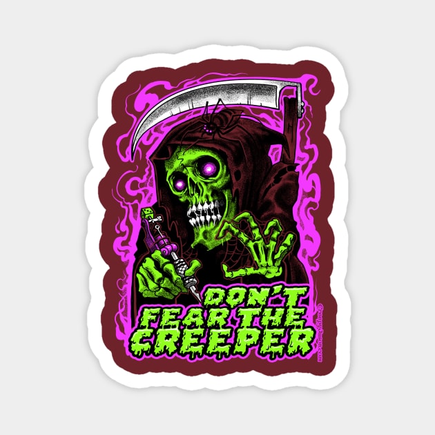 dont fear the creeper Magnet by creepyjason
