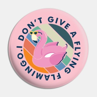 Cool Flamingo with Sunglasses Vintage Pin