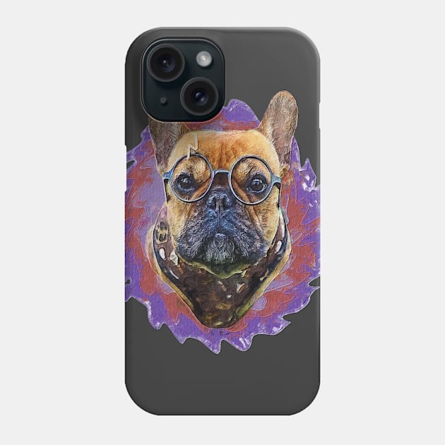 Oil Paint Frenchie Bulldog Phone Case by Leon Star Shop