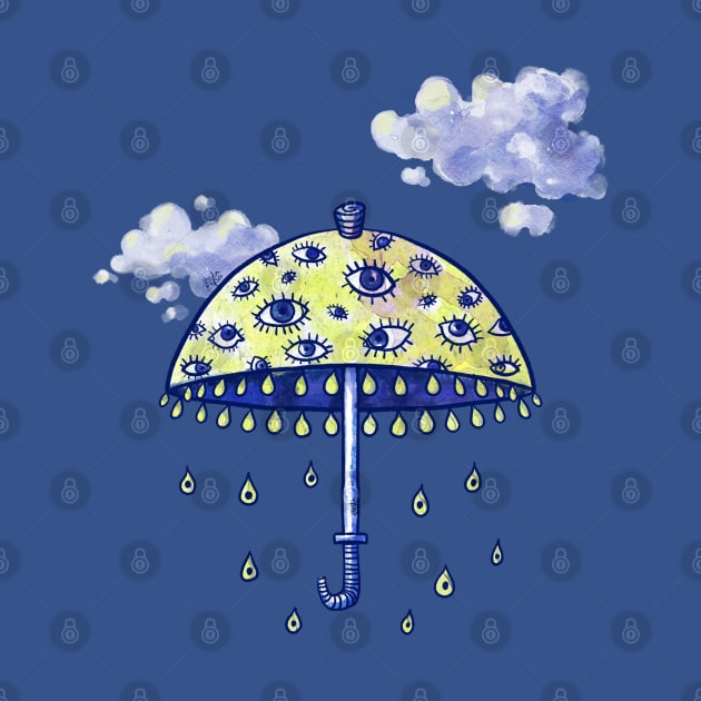 Crying Umbrella by Hoda Hefzy 