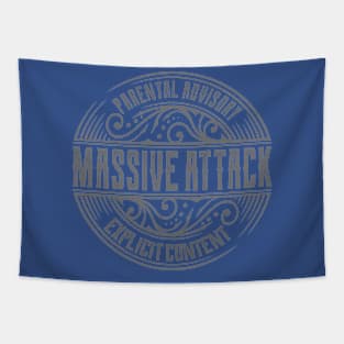 Massive Attack Vintage Ornament Tapestry