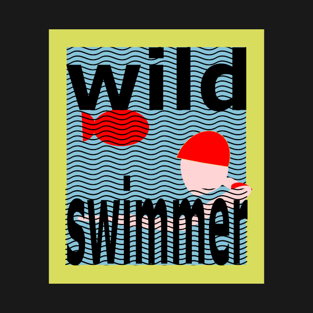 Wild Swimming by krisevansart