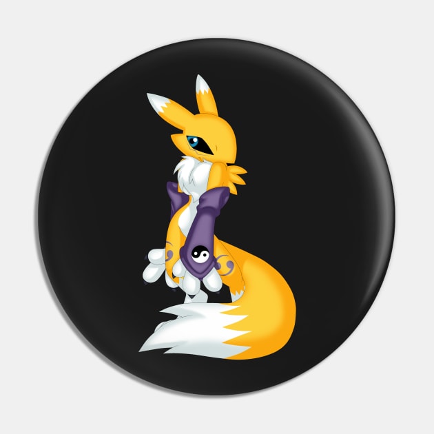 Cute Little Renamon Pin by Verona