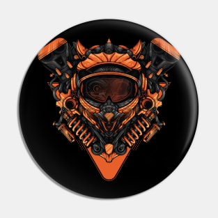 Skull Rider Pin