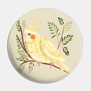 Cockatiel Pin