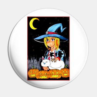 The Halloween Witch Pin