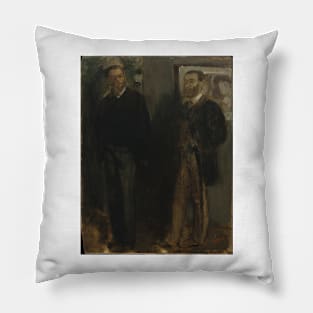 Two Men Pillow