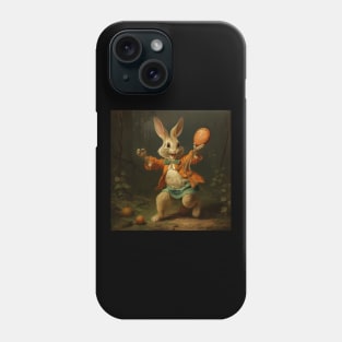 Easter Bunny And Pumpkins Phone Case