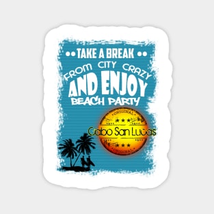 Cabo San Lucas Beach Party Magnet