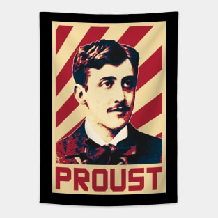 Marcel Proust Retro Tapestry