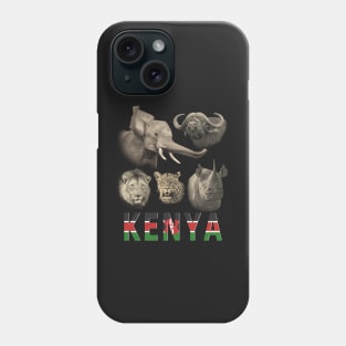 Kenya Big Five Africa Safari Phone Case