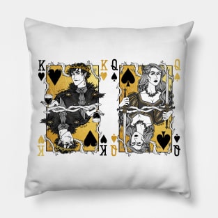 Cardan and Jude, king and queen Pillow