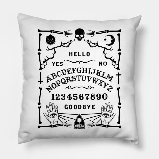 Ouija board cheap pillow case