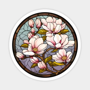 Magnolia Flower Tree Magnet