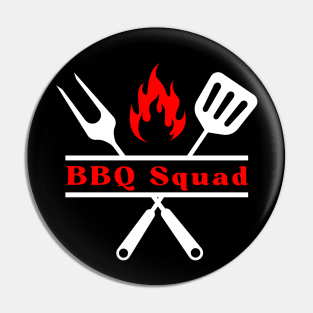 BBQ Squad Pin