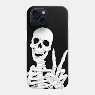 Skeletal Peace Phone Case