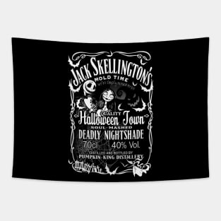 Skellington's halloween Tapestry