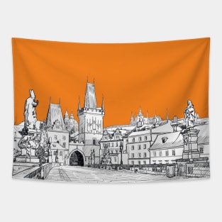 Charles Bridge in Prague Tapestry