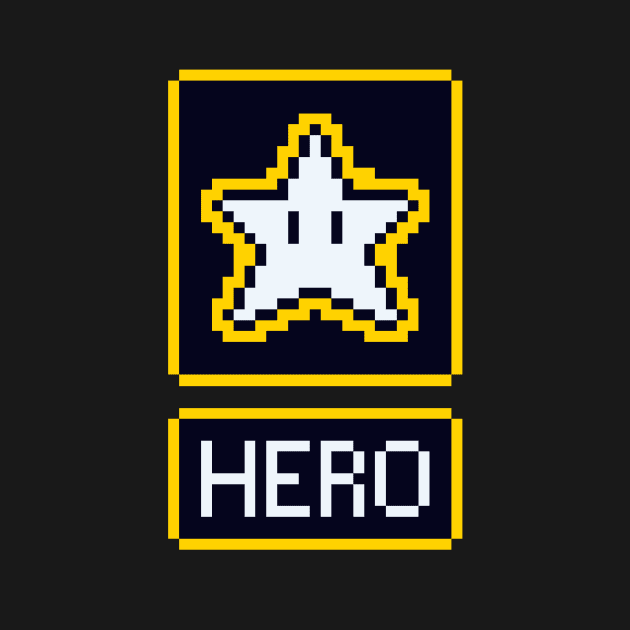 8bit Hero by joshthecartoonguy