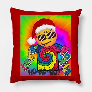 Funny Let's Party HO HO HO Pillow