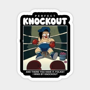 perfect knockout Magnet