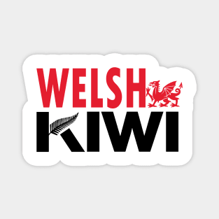 Welsh Kiwi (for light backgrounds) Magnet