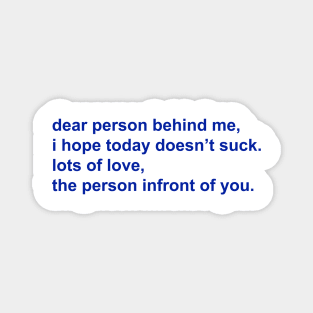 Dear Person Magnet