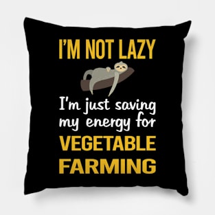 Saving Energy For Vegetable Farming Pillow