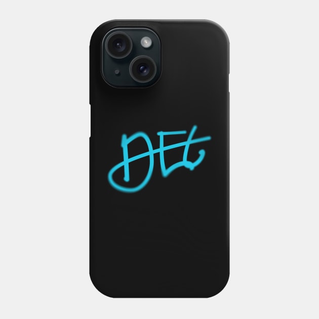 Detroit graffiti tag art Phone Case by iamstuckonearth