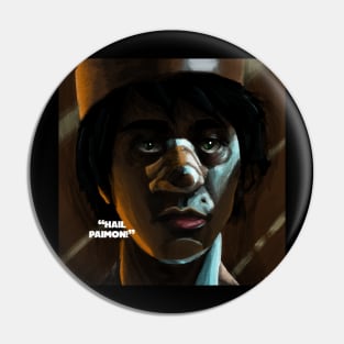 Hereditary "Hail Paimon" portrait (digital) Pin