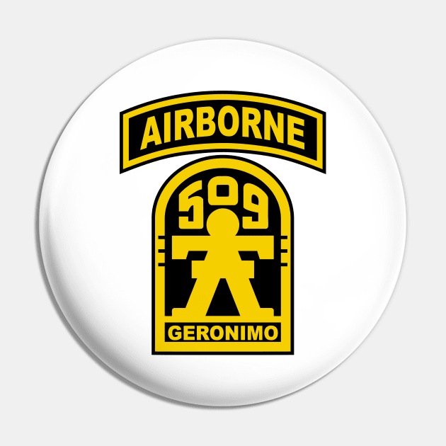 Mod.5 Geronimo 509th Airborne Parachute Infantry Pin by parashop