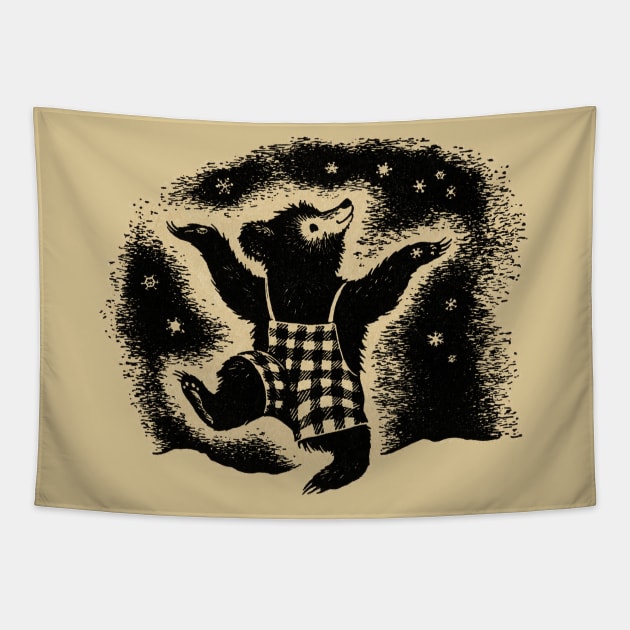 Baby Bear's Bedtime Tapestry by UndiscoveredWonders