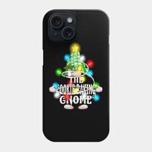 The Cookie Baking Gnome Christmas Matching Family Shirt Phone Case