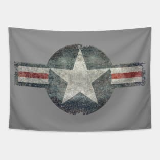 Air Force Roundel in grunge Tapestry