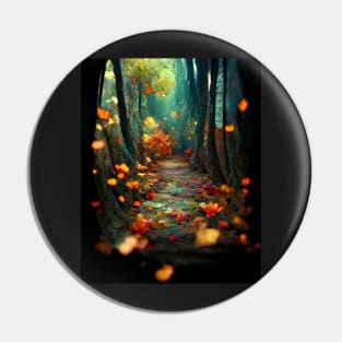 Autumn magical forest Pin