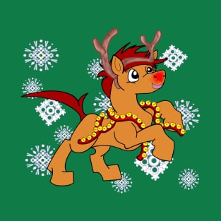 Chess the Red-Nosed Mustang T-Shirt