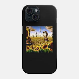 Flowers and Clocks . Phone Case