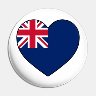 Heart - New Zealand Pin