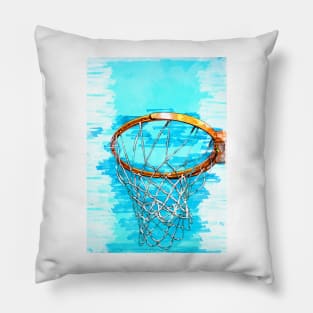 Perfect Basketball Hoop Shot Trio One Pillow