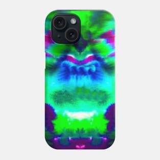 Abstract ink art colorful design Phone Case