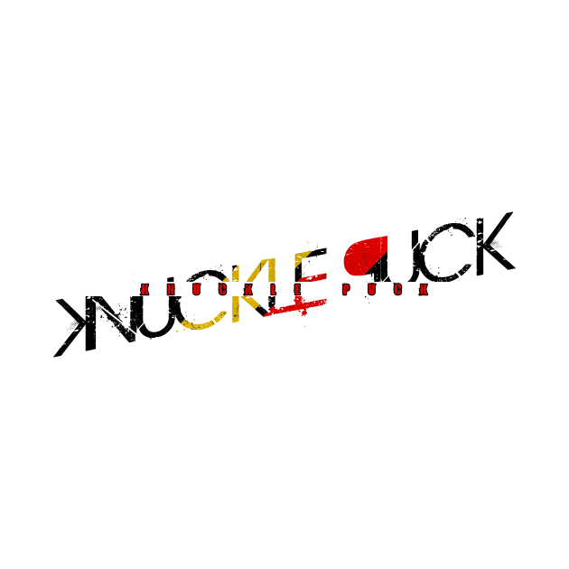 vintage typo Knuckle Puck by NamaMarket01