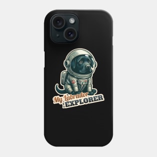 Astronaut Labrador Retriever Phone Case