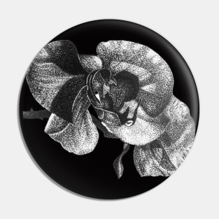 "Wild Orchid" Pin