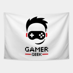 Gamer Geek Design for Gaming Lover Boys Men Girls Women Kids Tapestry